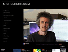 Tablet Screenshot of michelherr.com